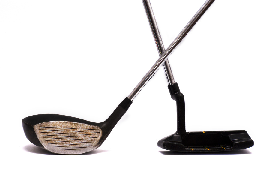 Golfturnier mit Gewinn veranstalten Golfschläger Gewinnspiel