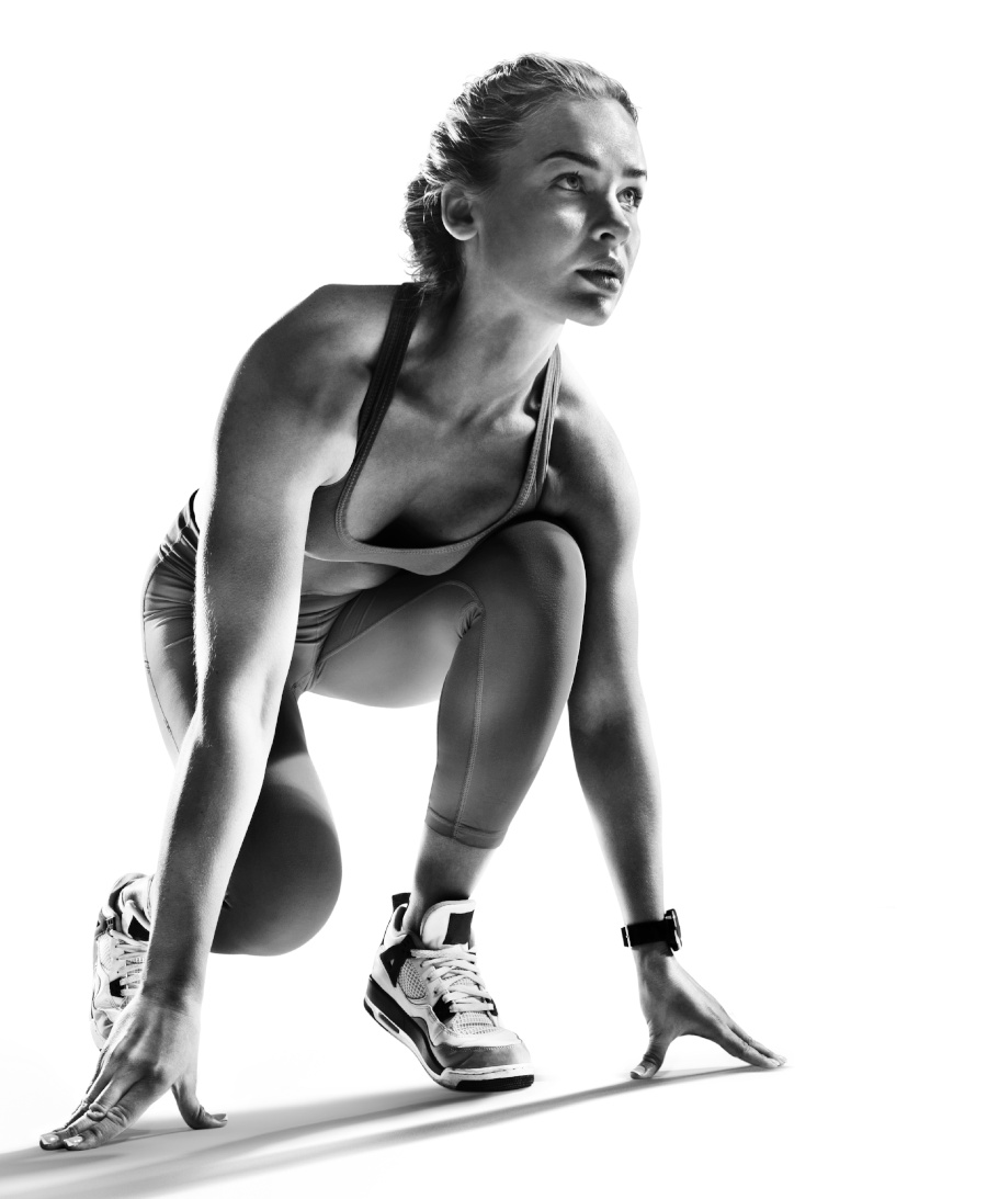 Olympide mit Gewinnspielaktion verbinden Sprinterin bei Olympia